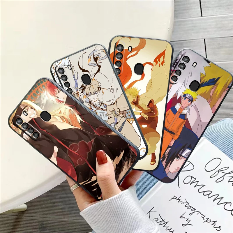 

Japan NARUTO Anime Phone Case For Samsung Galaxy S8 S8 PLus S9 S9 Plus S10 S10E S10 Lite 5G Plus Funda Coque Silicone Cover