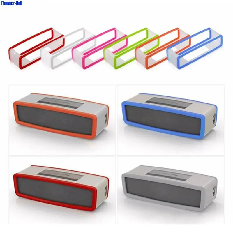 

1PC Portable Silicone Bluetooth Speaker Case For SoundLink Mini 1 2 Protector Cover Skin Box Speakers Pouch Bag r30