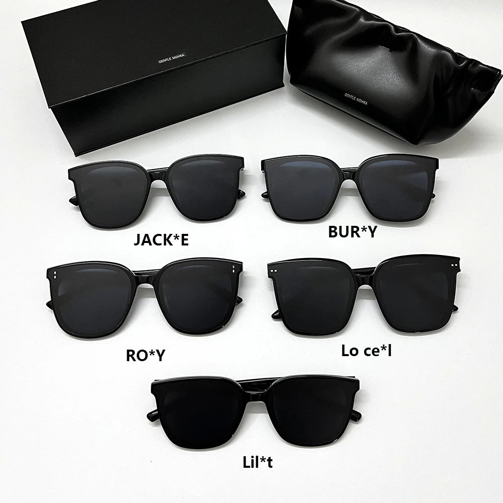 

New style GM Brand GENTLE MGHKA Designer Sunglasses men women LILIT ROSY LO CELL JACKI Sunglasses UV400 With original Case