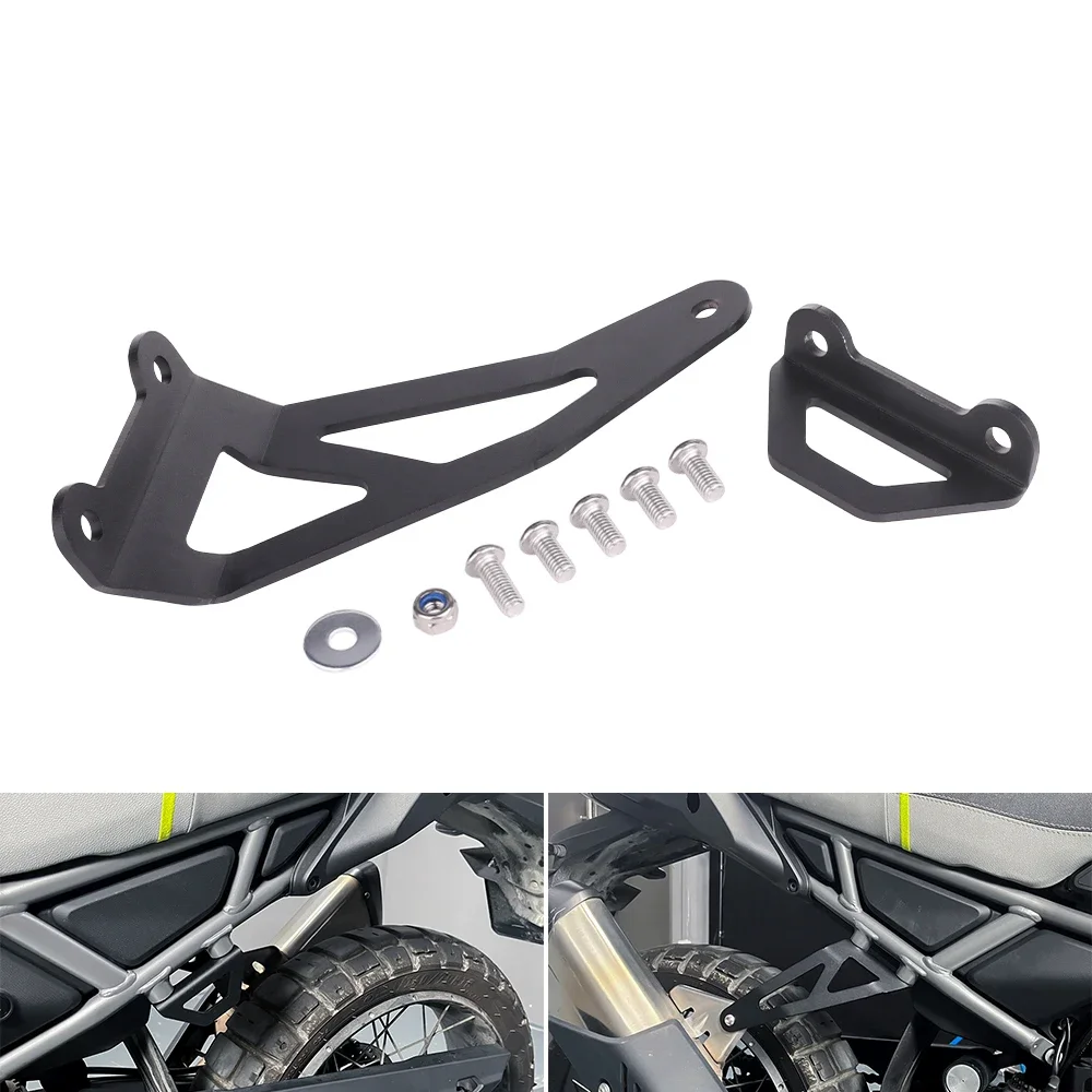 

Кронштейн выхлопной трубы мотоцикла, задний держатель для подножки для CFMOTO 450MT 2024 2025 MT450 CF 450 MT, поддержка пластины подставки для ног