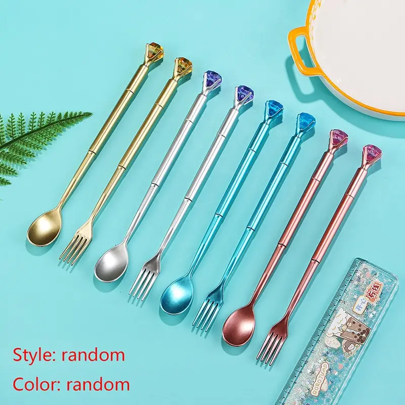 

Creative Stationery Gel Pen Lovely Tableware Modeling Pen School Office Stationery Fork Sweet Pretty Lovely Tableware Gel Pen