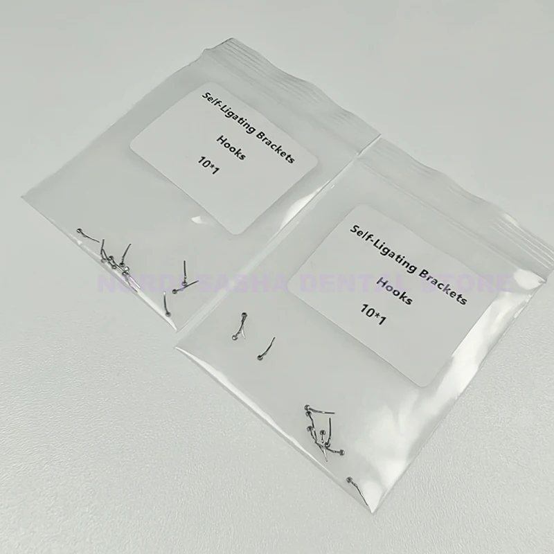50 шт. = 5 пакетов ортодонтический самолигирующийся крючок