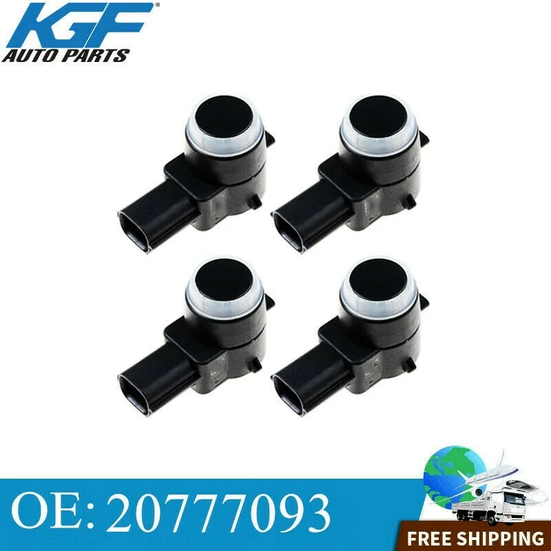 

4pcs 20777093 PDC Reverse Backup Parking Bumper Park Assist Object Sensor For GM