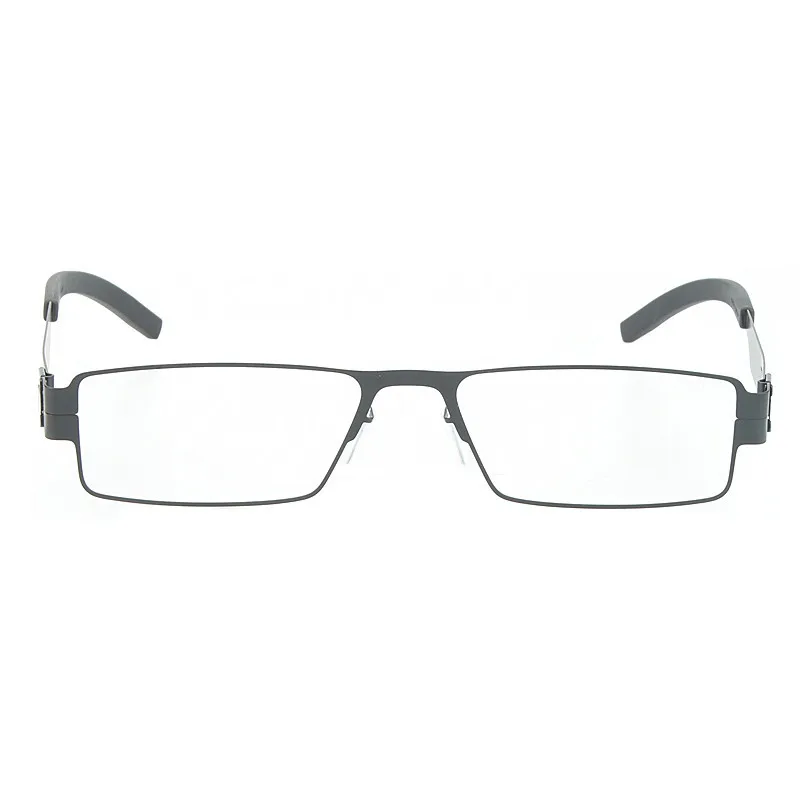 Мужские брендовые квадратные деловые очки greмногие 1134 тонкие стальные ручной