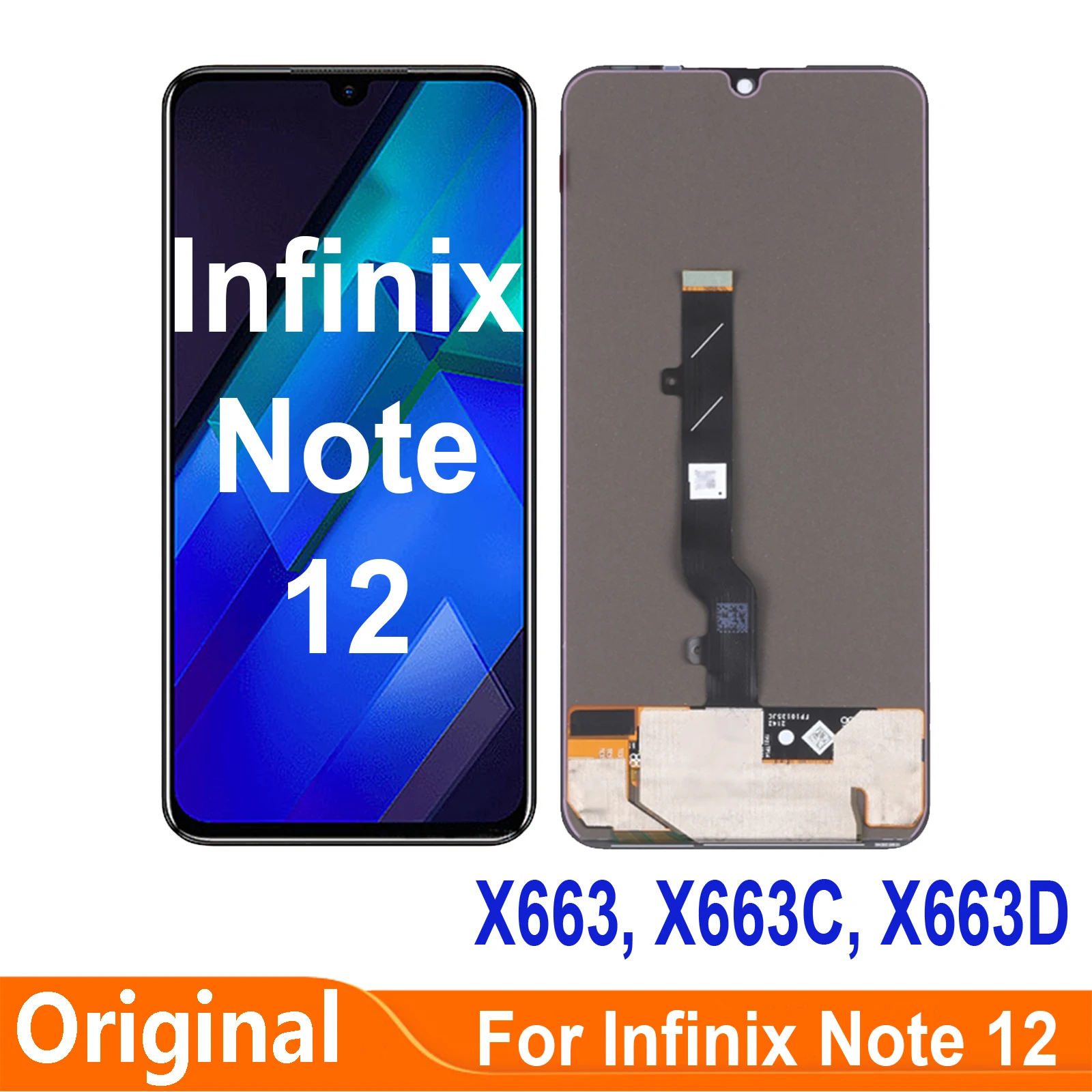 Оригинальный AMOLED дисплей для Infinix Note 12 5G 2023 X676C X663 X671, ЖК-дисплей для Note 12pro, 4G, 5G X676B