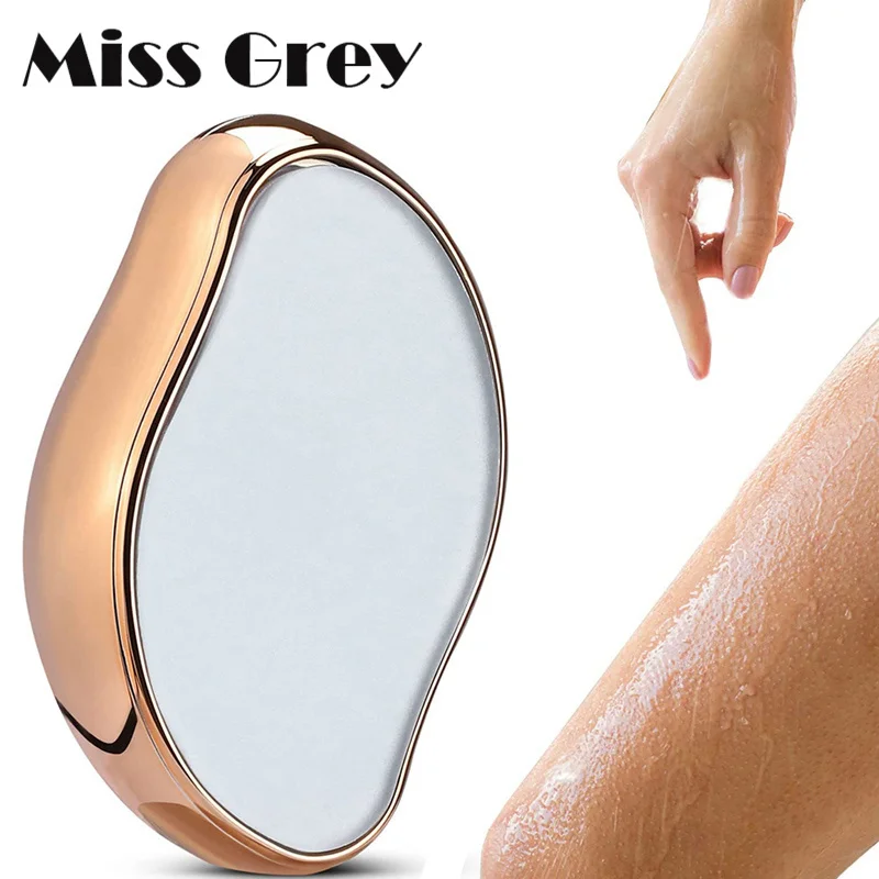 

Magic Eraser Hair Remover Painless Epilator Reusable Pink Crystal Bleame Epilation Shaver Body Face Hand Legs Depilator Stone