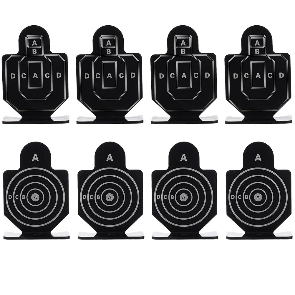 

Steel Plate Metal Target Indoor Shooting Targets Stand Range Train Shooting Game Training