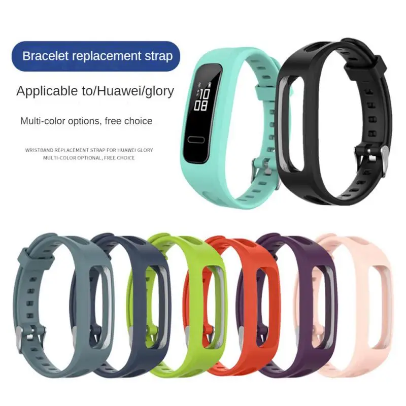 

Running Adjustable Bracelet Wristband Smart Watch Replacement Strap Silicone Watch Band For Huawei Band 4e 3e Honor Band 4