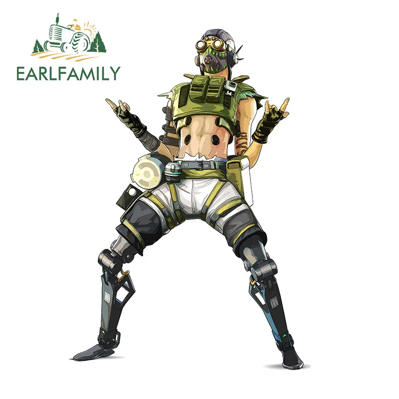 EARLFAMILY 13 см X 9 2 для Octane Apex Legends автомобильные наклейки индивидуальные устойчивая к