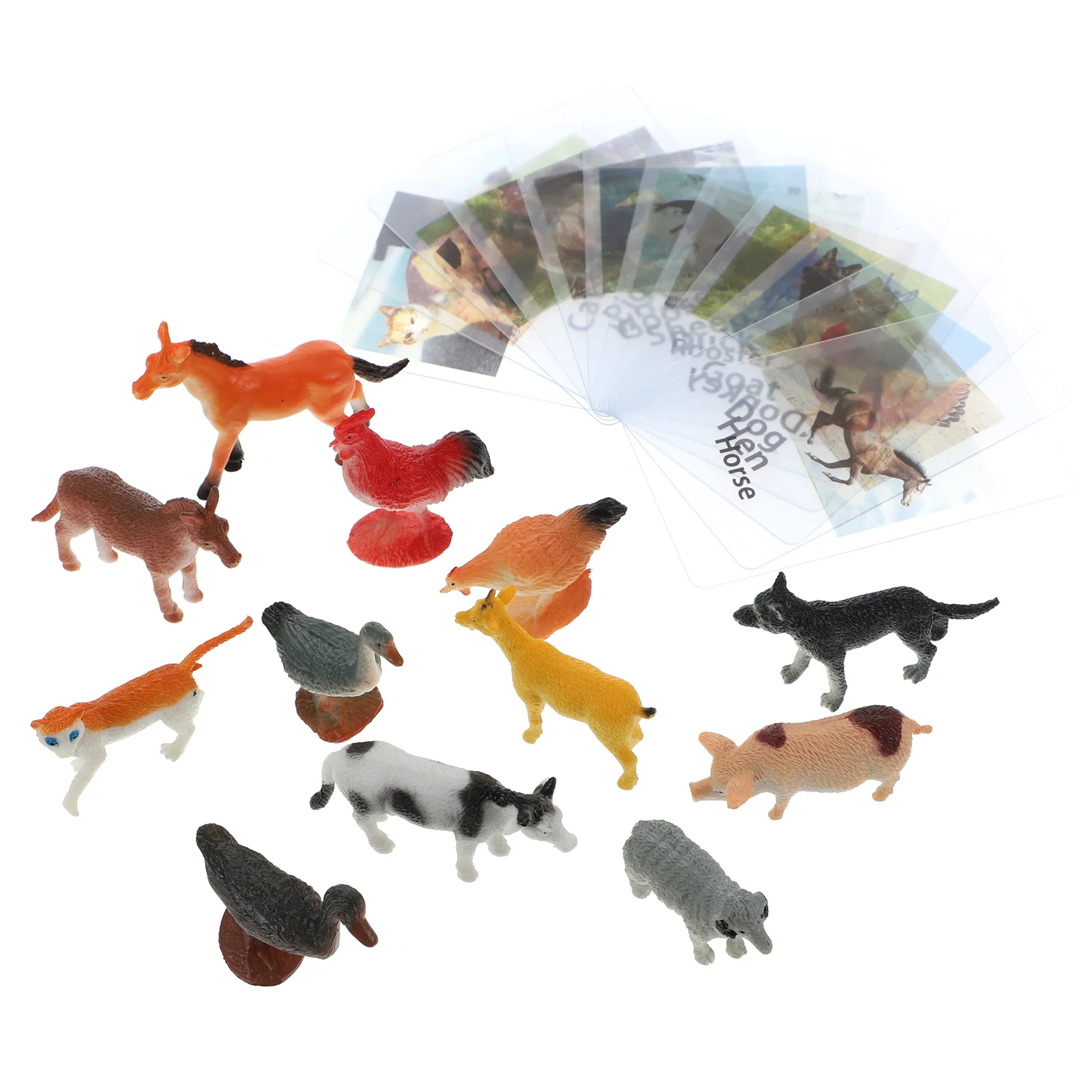 

Toys Kids Animal Model Card Funny Plaything Animals Cognitive Match Early Education Paper Toddler