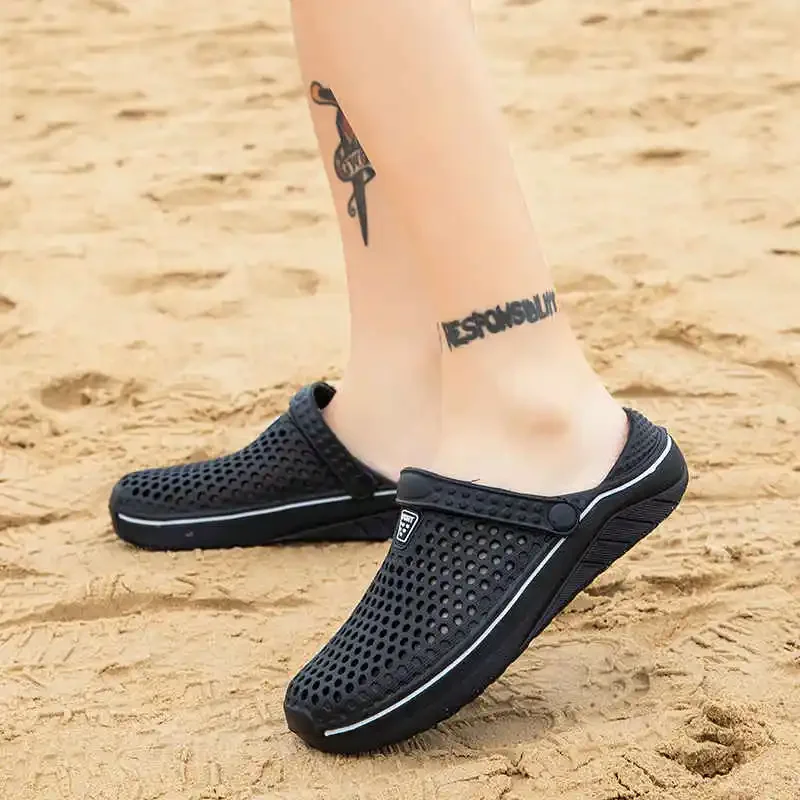 

Мужские кожаные кроссовки, темно-синие сандалии на каблуке 38 размера, увеличивающие рост, обувь для пляжа и тенниса, обувь для лета, 7,5
