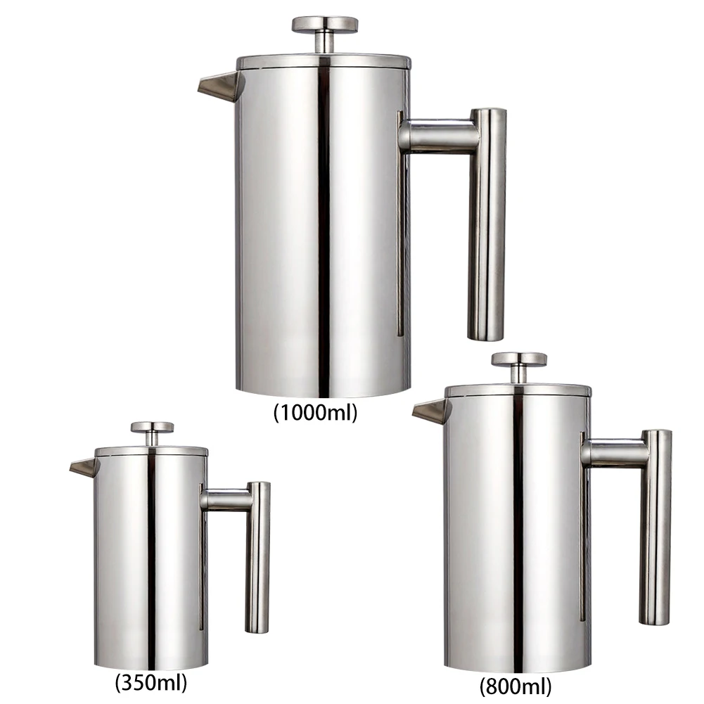 Кофейное пивоварение французский пресс фильтр чайная пива Кофеварка стеклянный