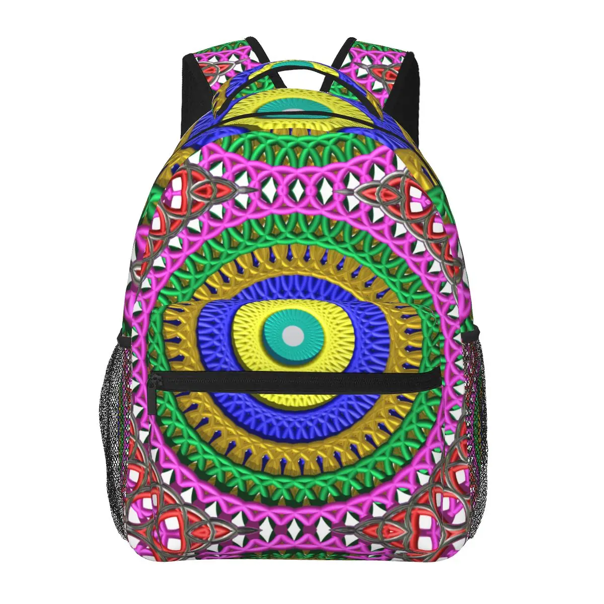 

Abstract Ornament Backpack for Girls Boys Travel Rucksack Backpacks for Teenage school bag