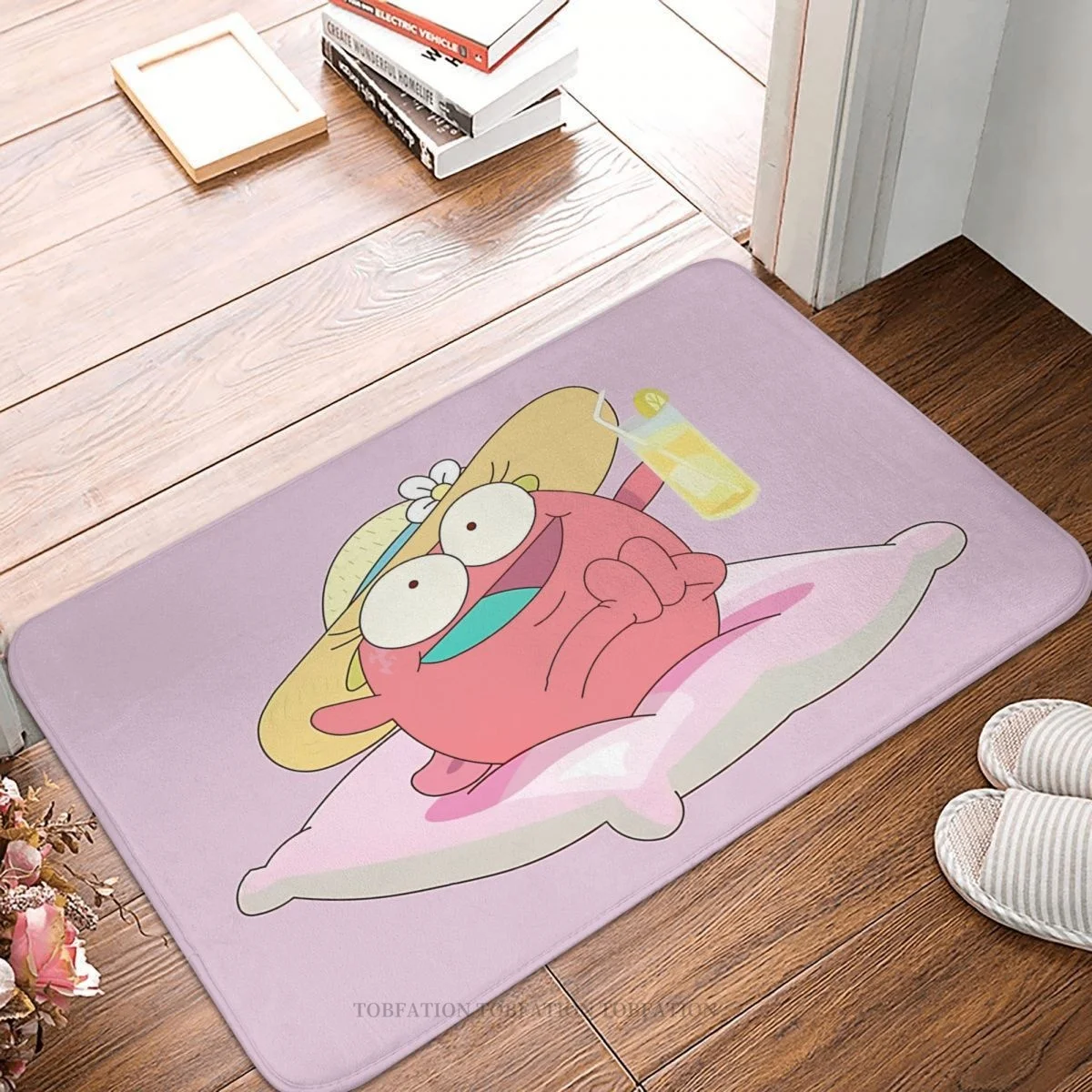 

Нескользящий кухонный ковер Amphibia, фланелевый коврик для входной двери, декоративный коврик для пола