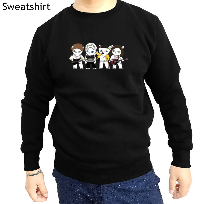 

New Hot Band Queen hoodies Full Sleeve Fashion Queen Band Logo men sweatshirt fashion Top hoody Freddie euro size sbz4049