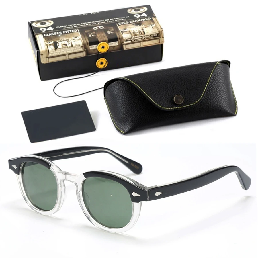 Фото Johnny Depp Polarized Sunglasses Men Women Luxury Brand Designer Lemtosh Style Sun Glasses For Male Female Oculos №1