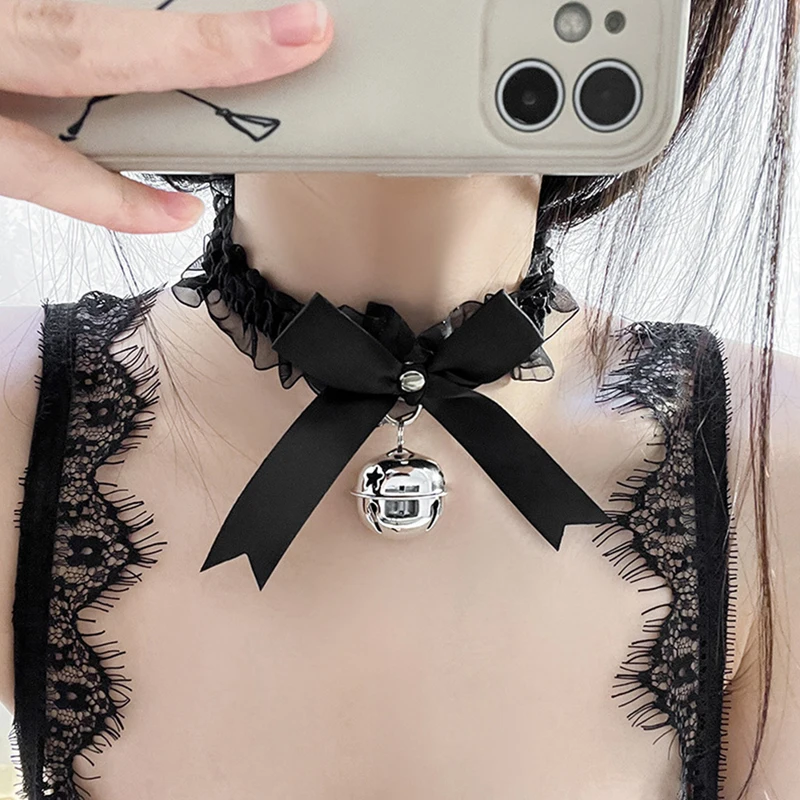 

1Set Cat Ear Headband With Clocks Necklace Plush Furry Cat Ears Headgear Fancy Dress Hairband Women Girls Party Cosplay Headgear