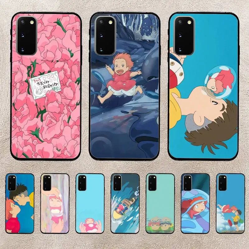 

Cartoon Ponyo On The Cliff By The Sea Phone Case For Huawei Honor V30 50 60 70 Pro 9lite 9xpro Cover Coque Funda