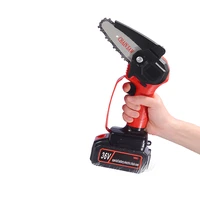 spot wholesale complete specifications portable handheld lithium ion powered chain saw