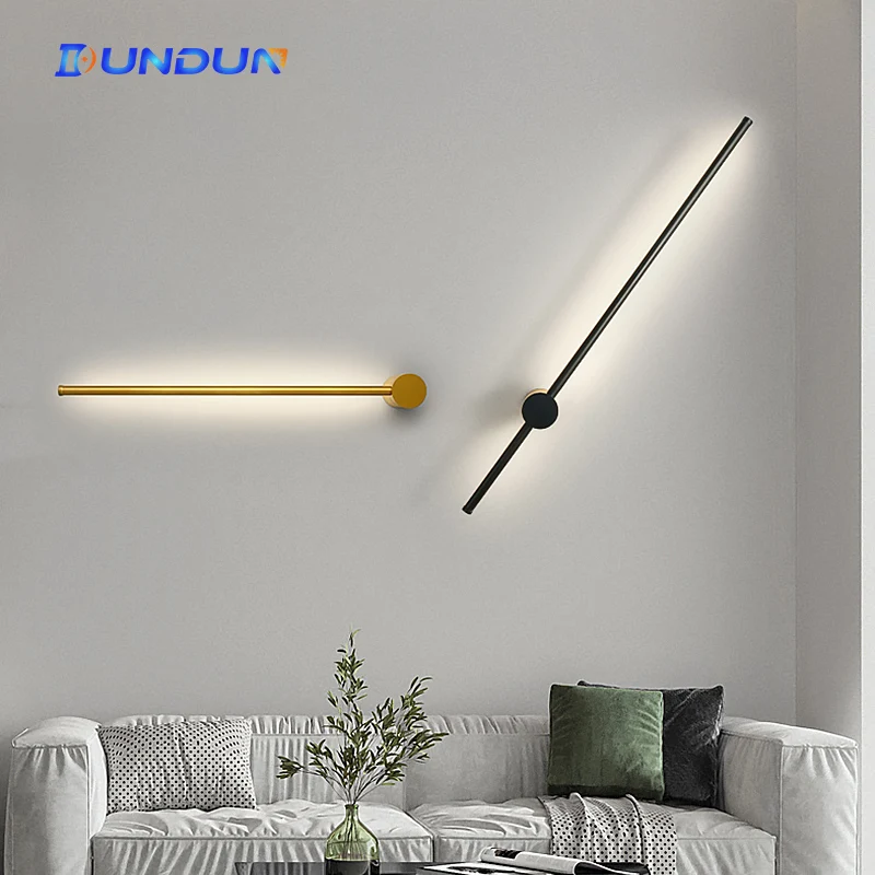 

Classic Long String Wall Lights Fixture Led Decor Lamp for Living Room Bedside Corridor Hallway Light Simple Rotable Lamps