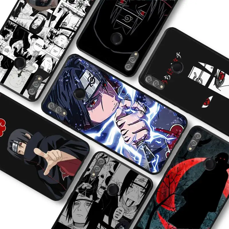 

BANDAI Naruto Uchiha itachi Phone Case For Huawei Honor 10Lite 10i 20 8x 10 Funda for Honor9lite 9xpro Coque