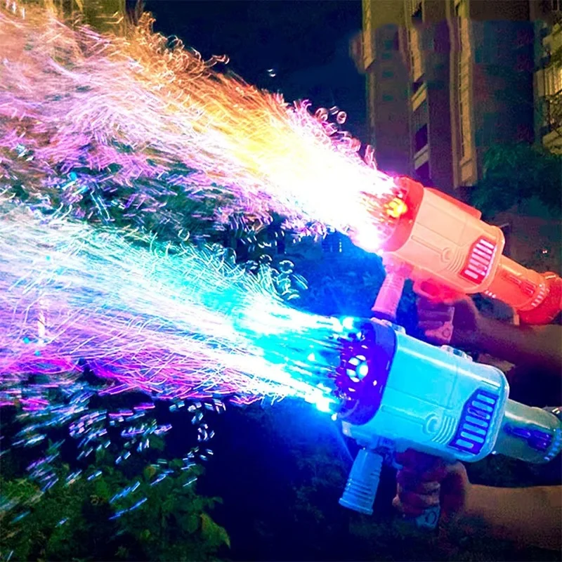 

Ecomhunt Dropshipping Electric Bubble Gun Gatlin Bubble Gun Machine Soap Bubbles Magic Bubble for Bathroom Children Toys