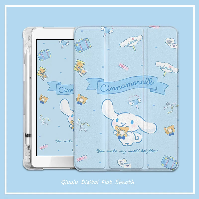 Sanrio Cinnamonroll iPad Air 2021 Чехол Air 4 силиконовый защитный чехол для iPad Pro Mini 6 10,2 дюйма 8 мультяшный Мягкий чехол Подарок