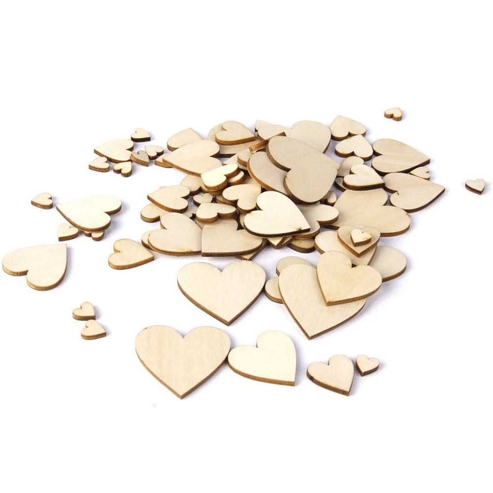 

Wood Slices Heartwooden Crafts Unfinished Hearts Tree Centerpieces Circles Natural Ornaments Diy Blank Cutouts Embellishments