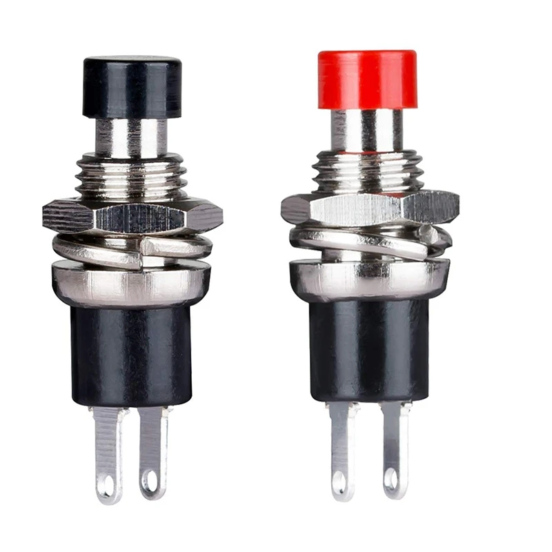 

30Pcs Momentary Push Button Switch,SPST Normally Open NO Switch 2 Pin Mini Micro-Type 1A 250V AC