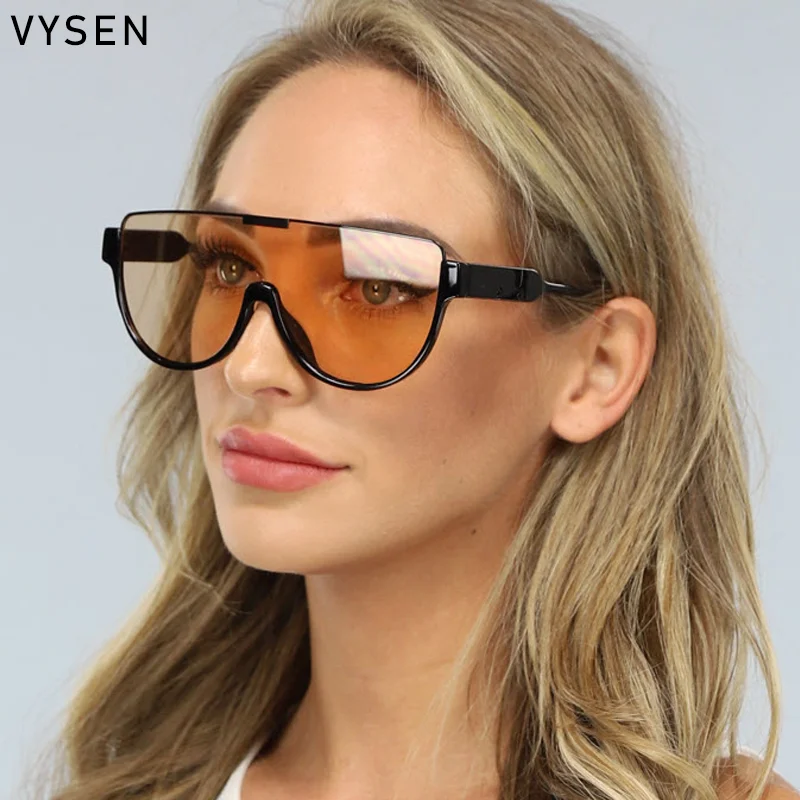 Цельные солнцезащитные очки в полуоправе для мужчин и женщин роскошные