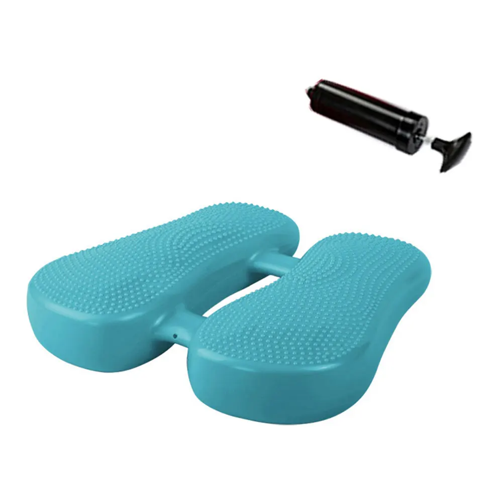 

Inflatable Yoga Pedal Mat With Air Pump Training Exercise Body Building Workout Fitness Gym Accessories Balance Home Stepping