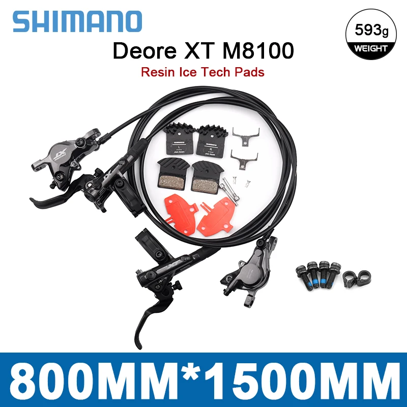 Shimano Deore XT M8100 1x12S групсет 12S SL + RD гидравлический тормоз M6100 цепь HG K7 46/50/52T MS кассета