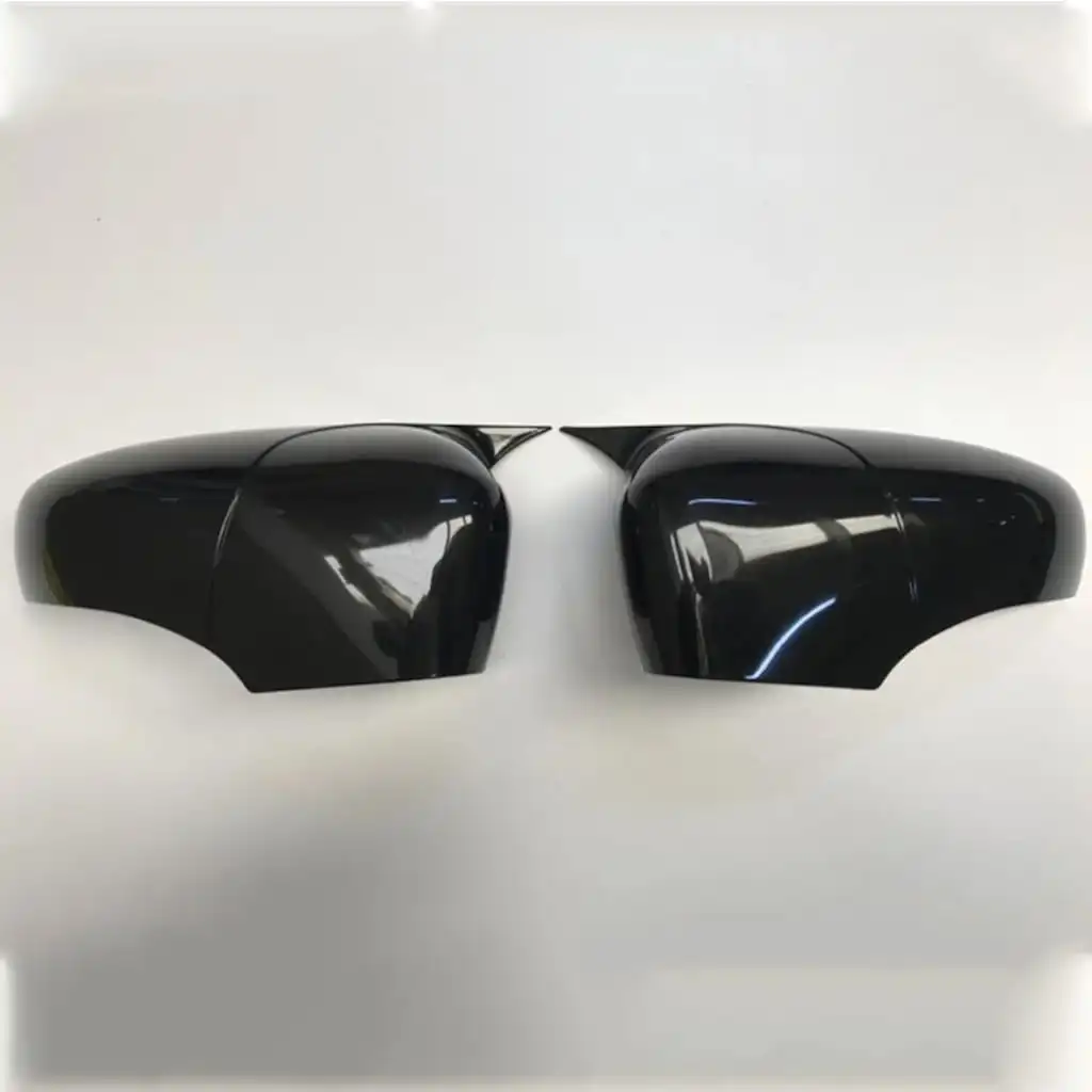 For Renault Clio 4 MK4 2 Pieces ABS Plastic Bat Wing Mirror Covers Caps Rearview Case Cover Gloss Black Car Accessories | Автомобили и