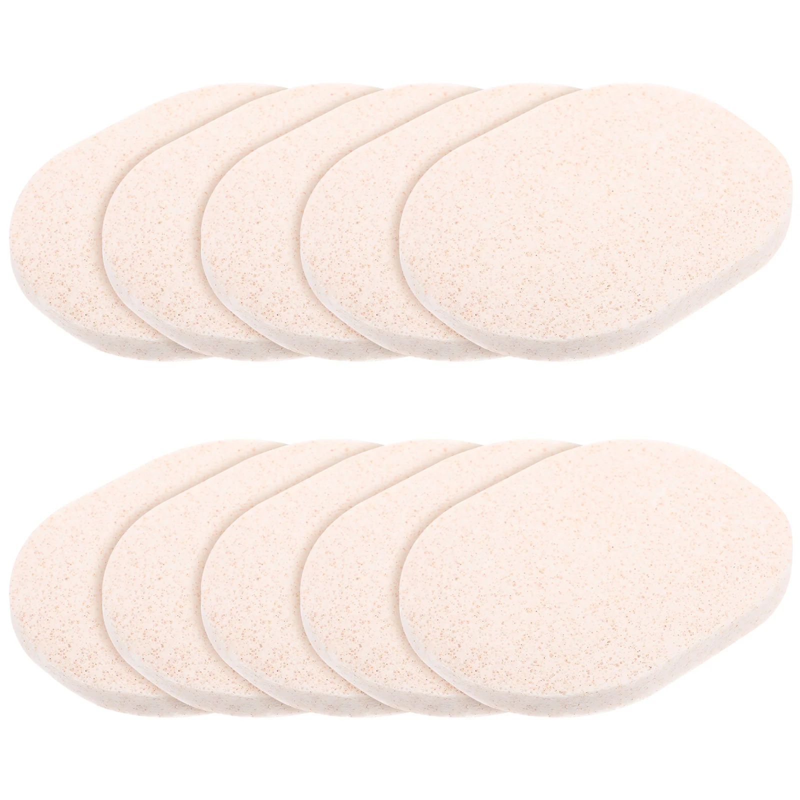 

10 Pcs Face Wash Cleaner Compact Face Sponge Reusable Exfoliating Hanging Pva Convenient Travel
