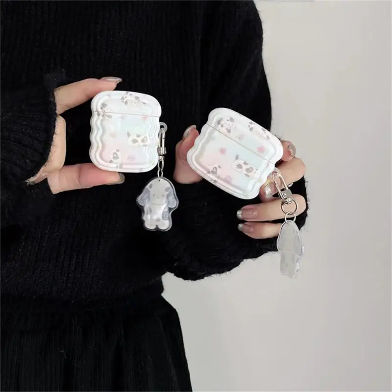 

Dalmatians Earphone Case Portable Audio And Video Equipment Fall Prevention Unique Design Gradient Headphone Accessories Cute