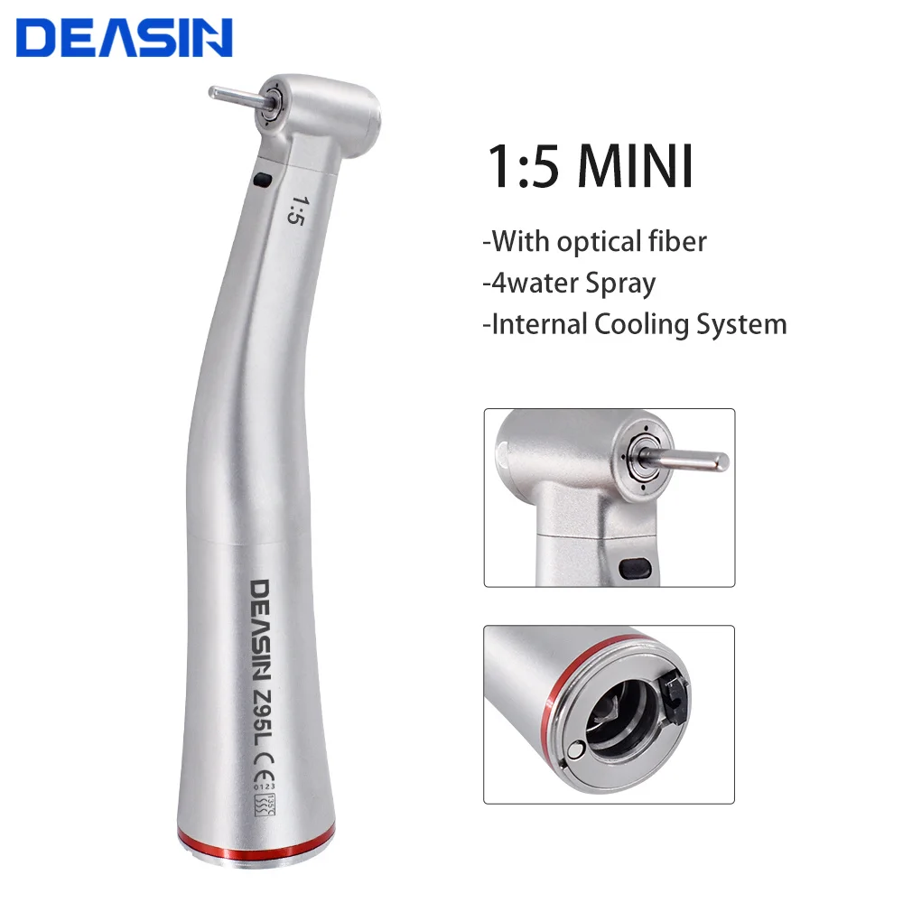 DEASIN Dental 1:5 Red Ring Z95L MINI Quattro спрей против углового светодиодного оптического