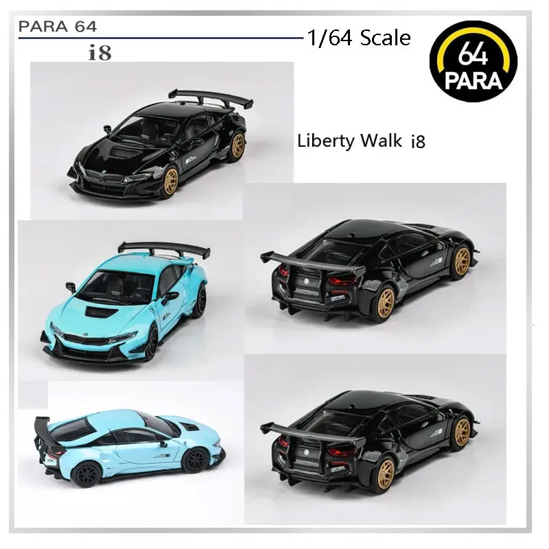 

New 1/64 Scale LBWK i8 Diecast Alloy toy Car 7cm 3 Inches For Collection Gift