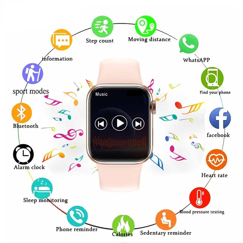 

Original Smart Watch I7 Pro Max Phone Custom Watch Blood Pressure Detection Sports Waterproof Ladies Men's 2022 Hot Smart Watch