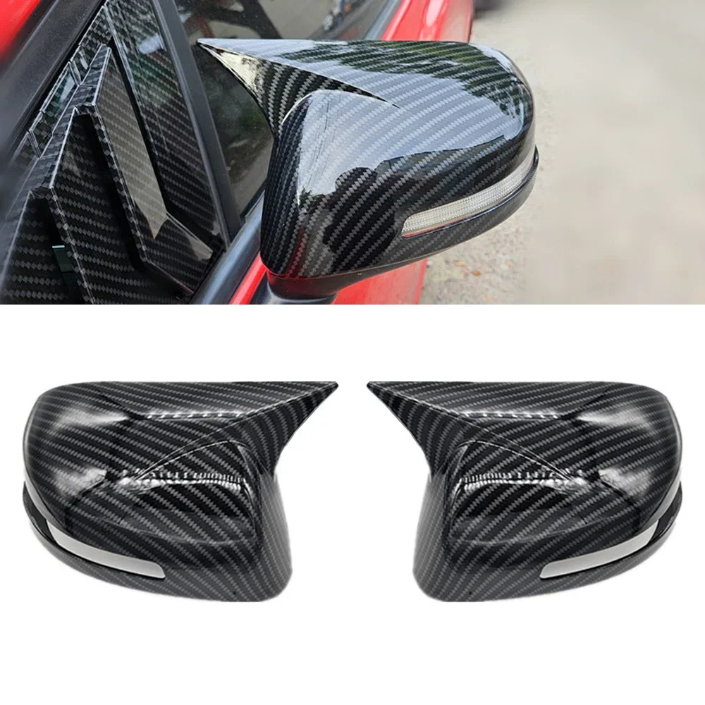 

Для Honda CIVIC 2012 2013 2014, автомобильное боковое зеркало заднего вида, крышка крыла, внешняя наклейка, чехол заднего вида, отделка из углеродного волокна, черный