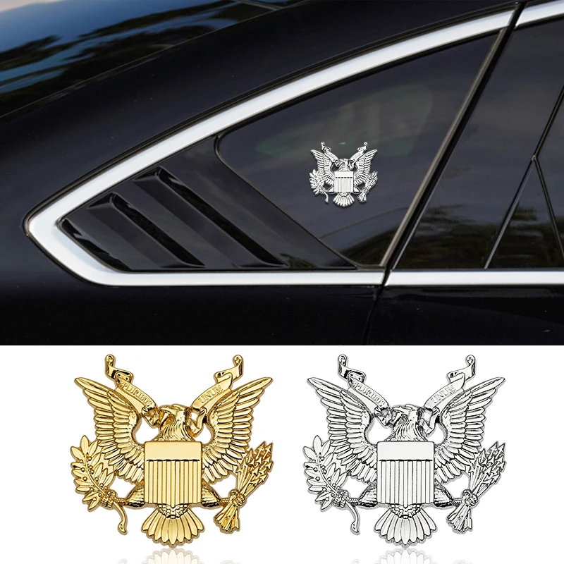 Металлическая наклейка с логотипом орла значок на кузов багажника для Mazda Subaru Suzuki