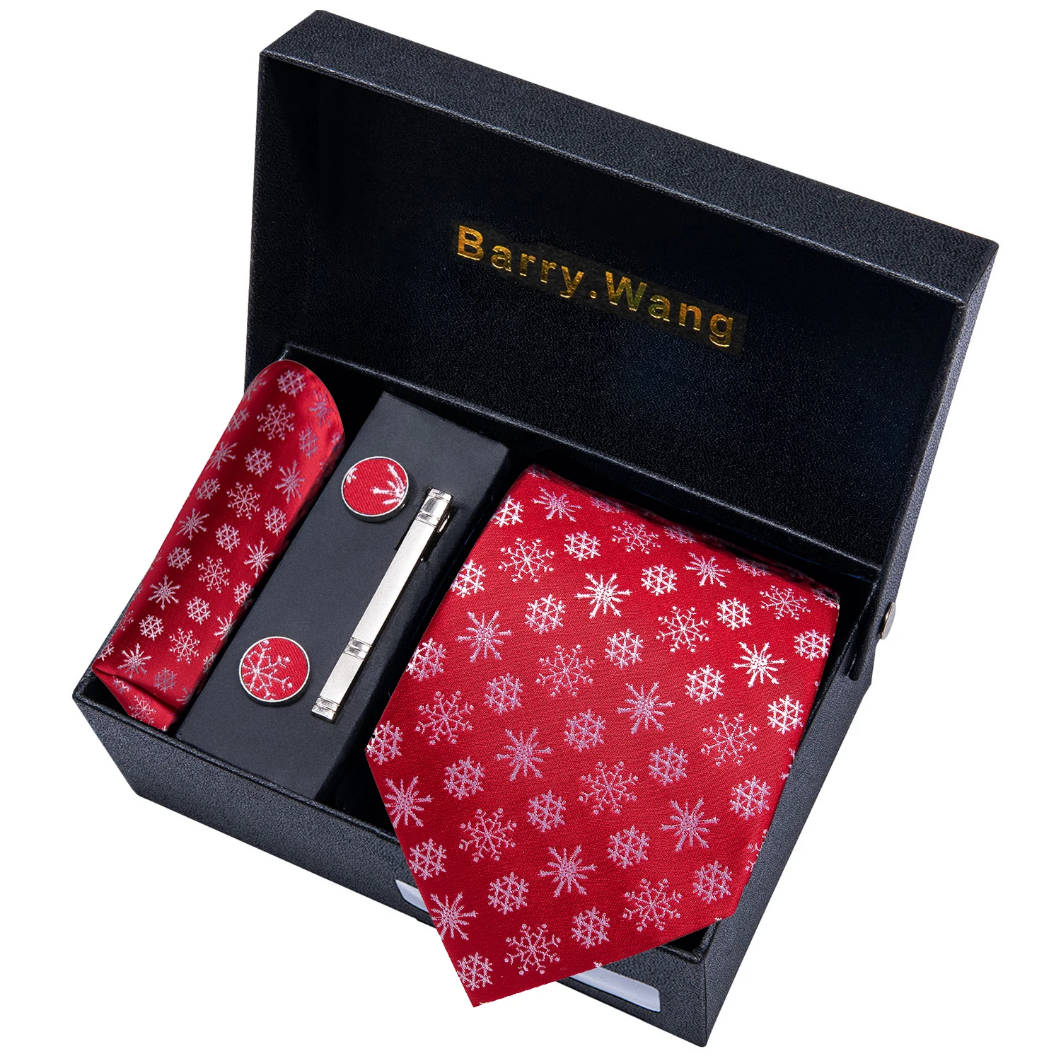 Мужской Рождественский галстук в коробке Barry.Wang