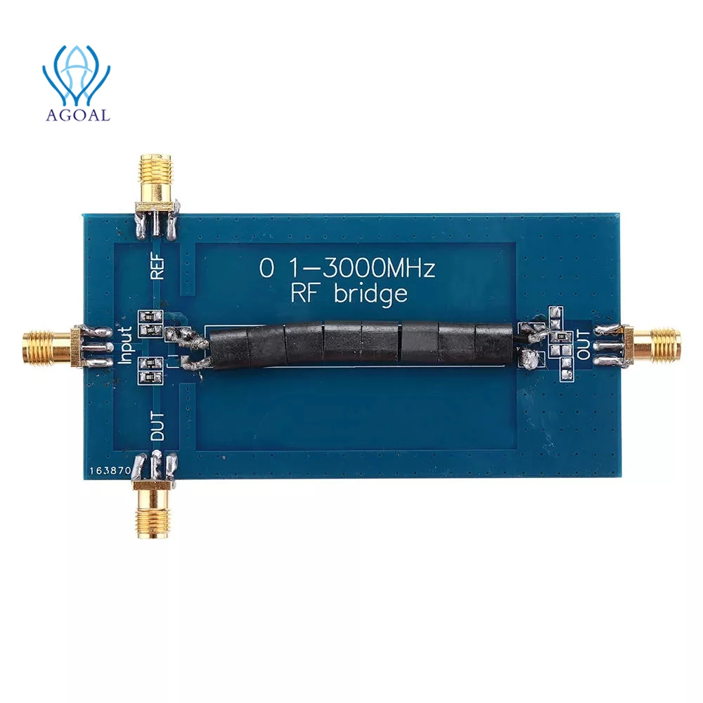 

RF SWR Bridge 0.1-3000MHz Return Loss Bridge Reflection Bridge Antenna Analyzer VHF VSWR Return Loss