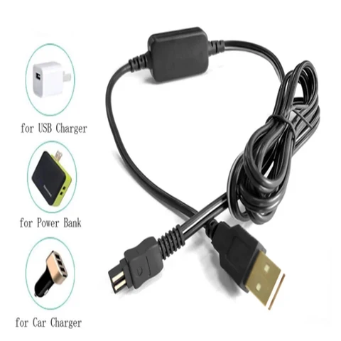 Зарядное устройство USB-адаптера питания для видеокамер Sony DCR-PC53E, DCR-PC55E, DCR-PC106E, DCR-PC350, DCR-PC1000 Handycam