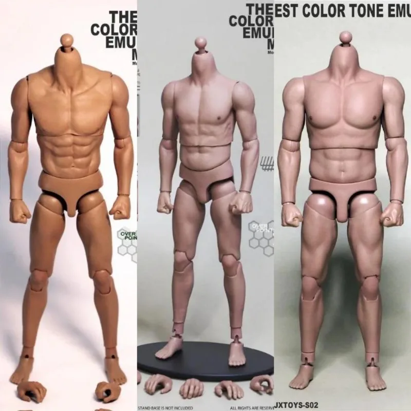 JXtoys JXS01 JXS02 JXS03 масштаб 1/6 азиатская мужская фигурка Strong Muscle супер гибкий шарнир