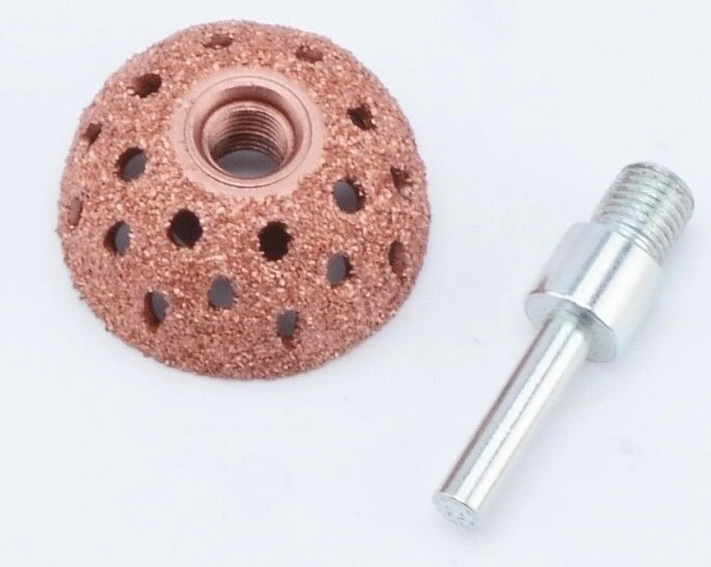 

38mm Tire Repair Grinding Head Coarse Grit Buffing Wheel high speed Linking Rod 1pcs