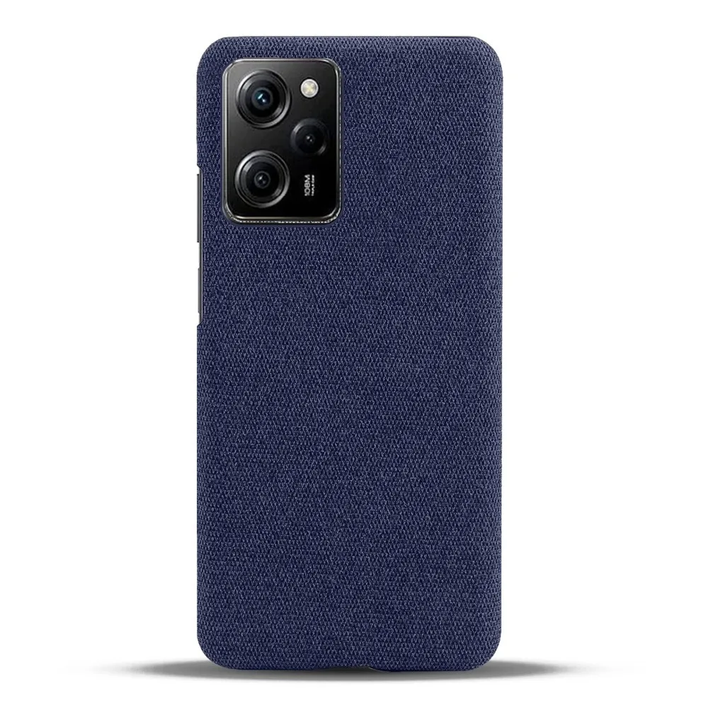 

For Xiaomi Poco X5 Pro Luxury Febric Cloth Cases For POCO X5 X4 Pro M5 X4 GT F4 X3 Case Slim Retro Cloth Phone Cover PocoX5 Pro