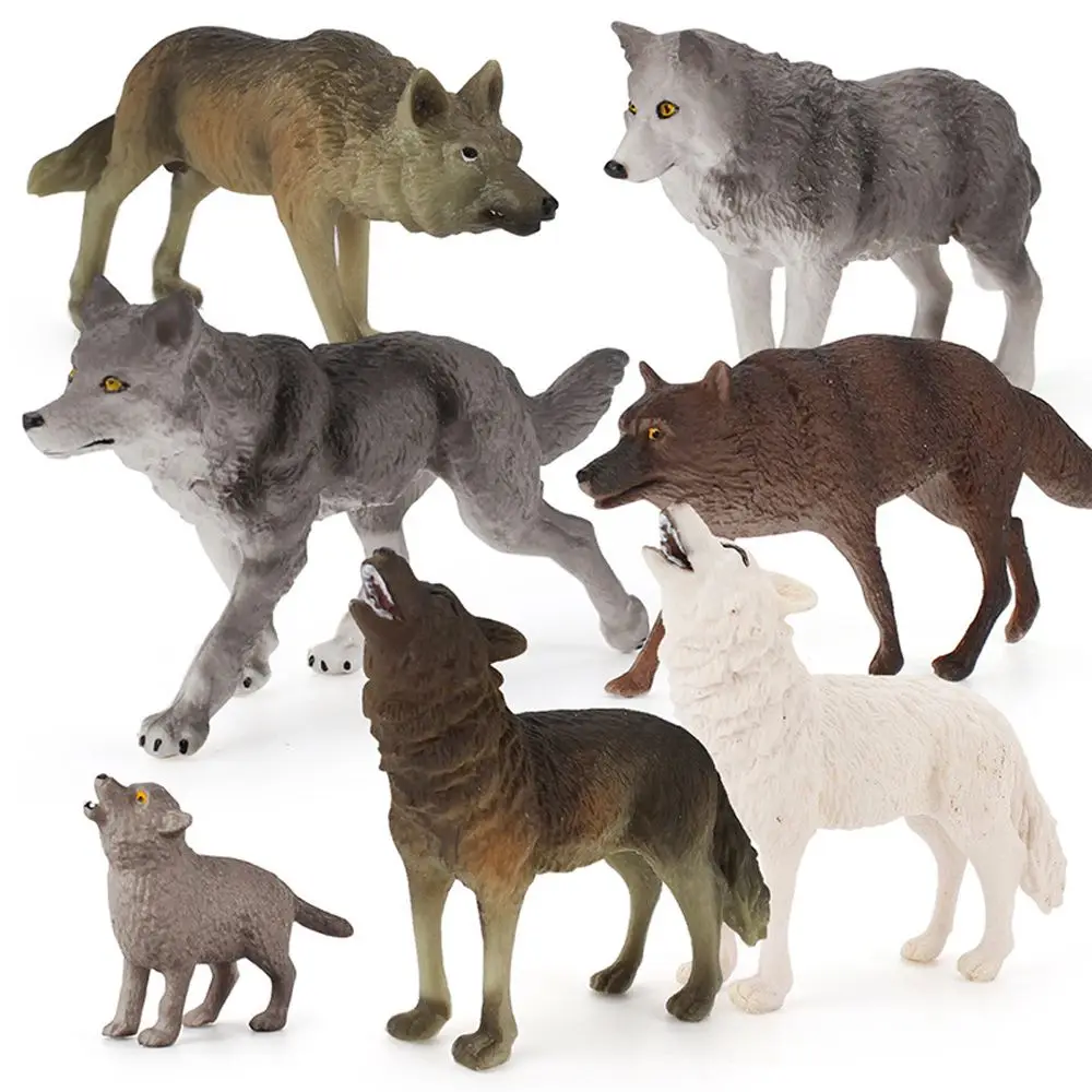 

Party Supplies Woodland Kid Realistic Figurines Wolf Animal Toy