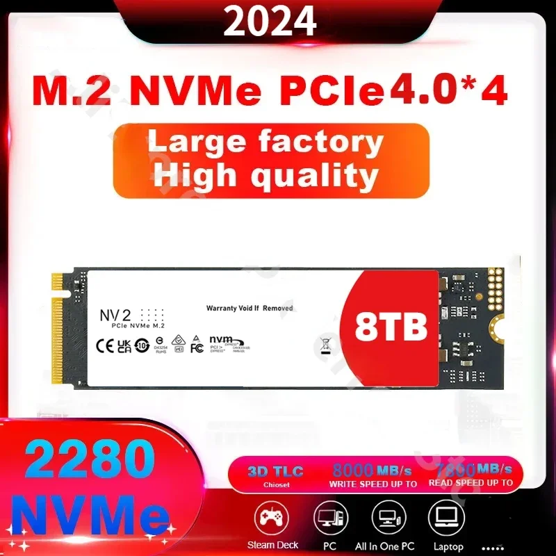 Красный M2 SSD NVMe 256 ГБ 512 1 ТБ 128 M.2 2280 PCIe Внутренний твердотельный накопитель для