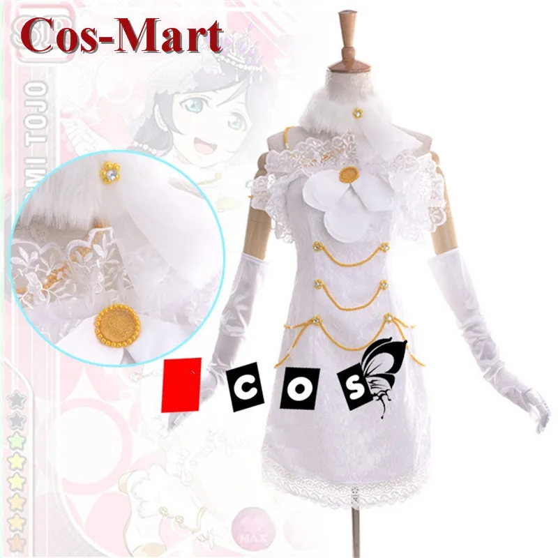 

Косплей Костюм косплея Tojo Nozomi из аниме «LoveLive», Элегантное свадебное платье для пробуждения невесты, для вечеринки