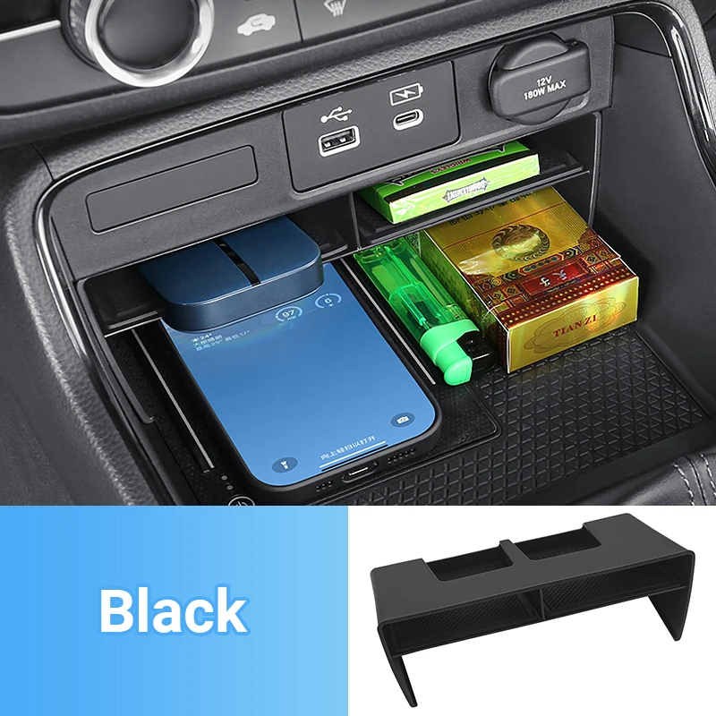 

Для Honda CR-V CRV 6-го поколения 2023 2024 2025 гибридный автомобильный ящик для хранения с центральным управлением, модифик...